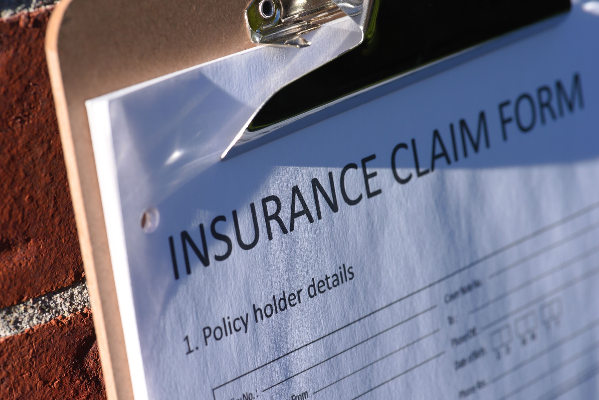 insurance claim form